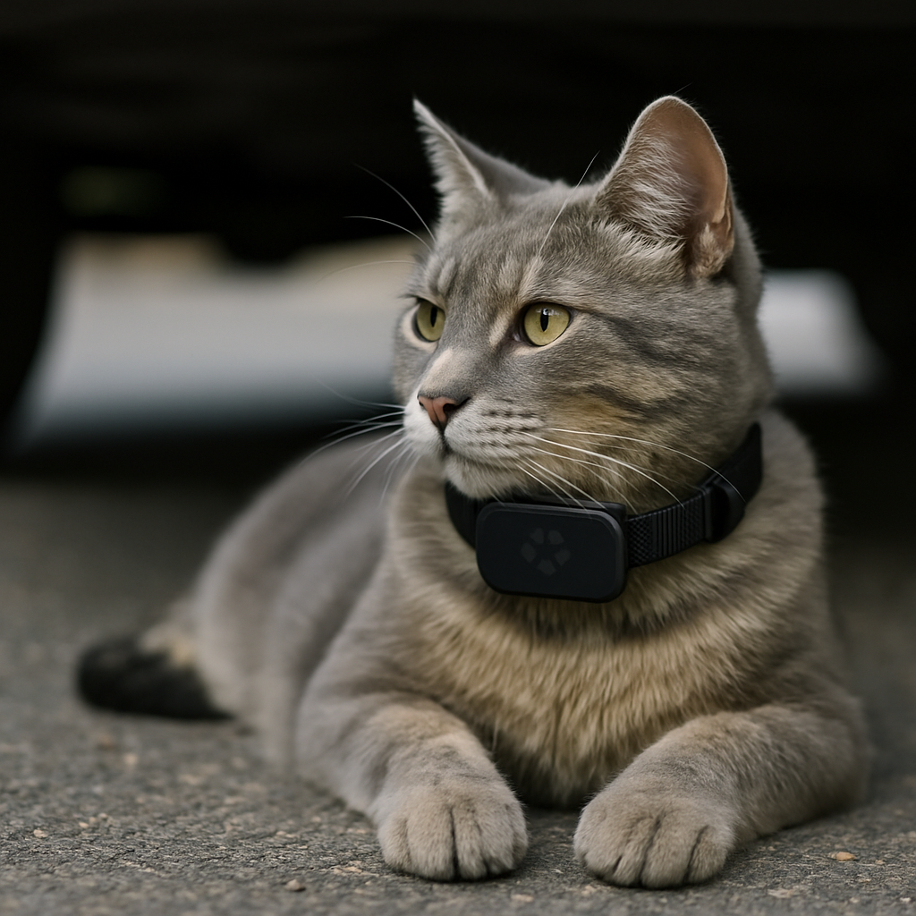 Collier GPS MiaouRadar™ – Retrouve ton chat. Où qu’il soit.