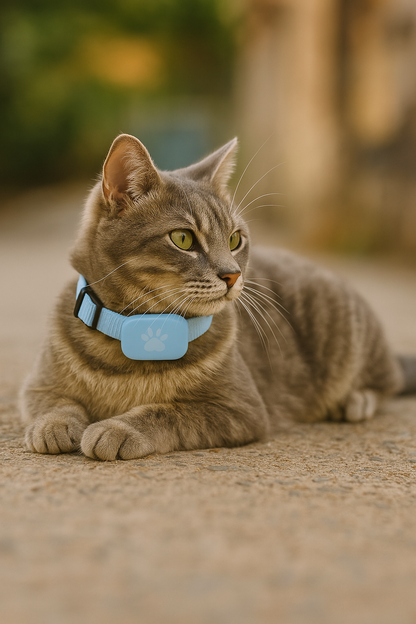 Collier GPS MiaouRadar™ – Retrouve ton chat. Où qu’il soit.
