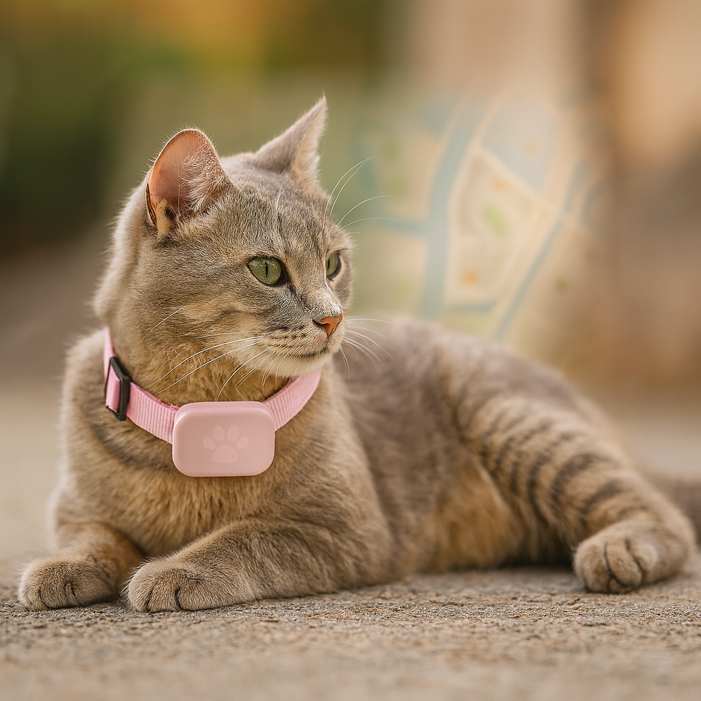 Collier GPS MiaouRadar™ – Retrouve ton chat. Où qu’il soit.